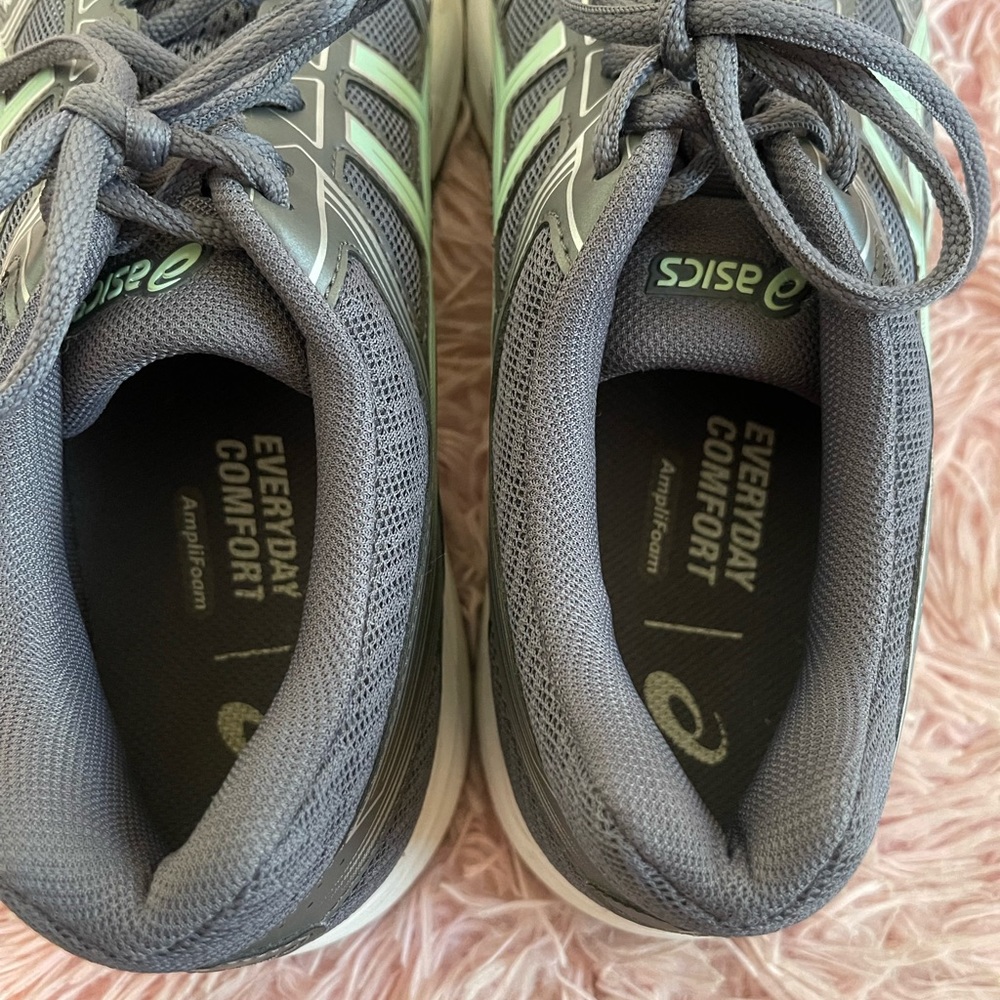 ASICS GEL-CONTEND 4 : Mid Grey/Glacier Sea/Silver women’s running shoes SZ 9 - Picture 9 of 15